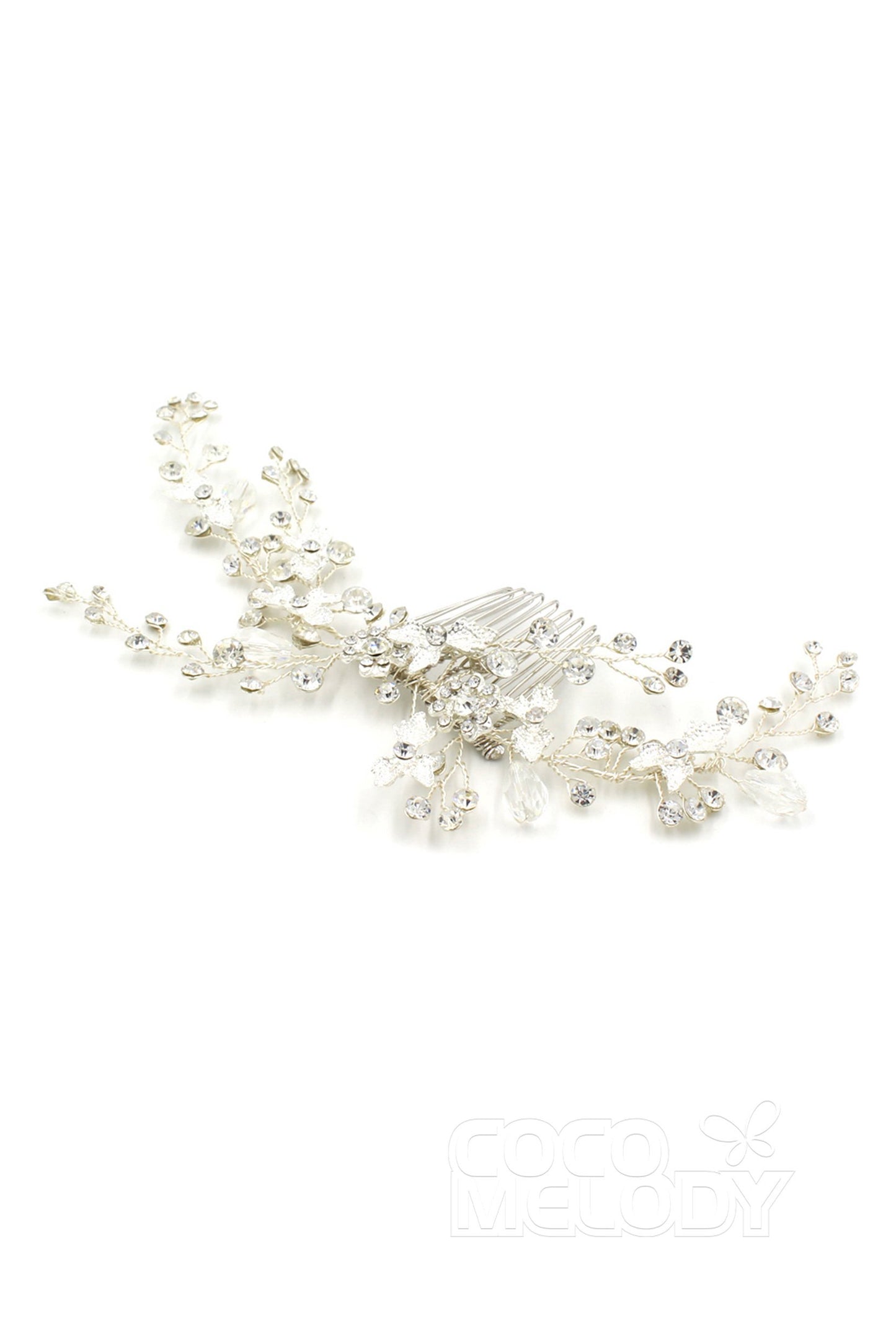 AH18018　サイドコーム　小枝　ヘアコーム　ヘッドドレス