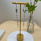 CE0157 タッセルピアス/イヤリング　アクセサリー