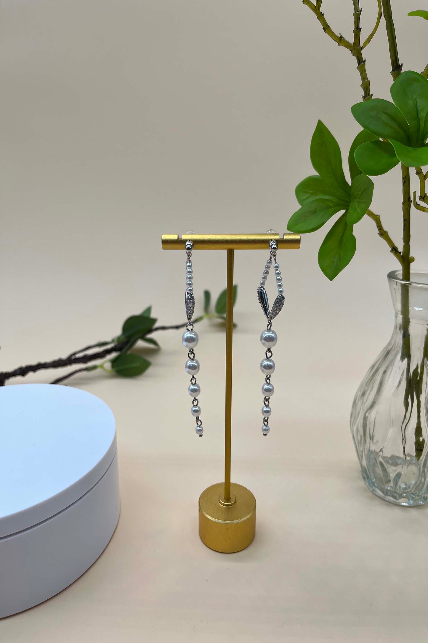 CE0157 タッセルピアス/イヤリング　アクセサリー