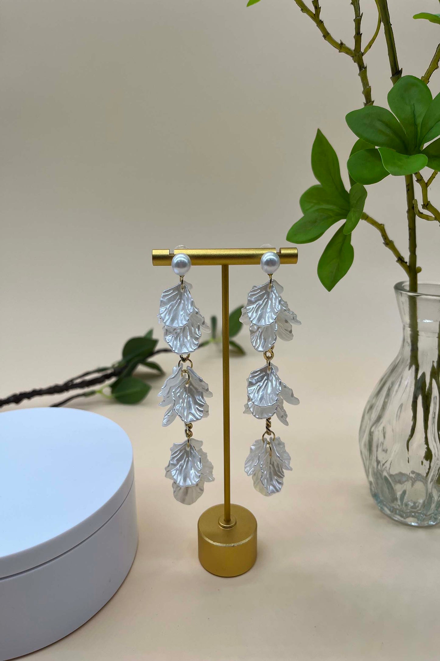 CE0154 タッセルピアス/イヤリング　アクセサリー