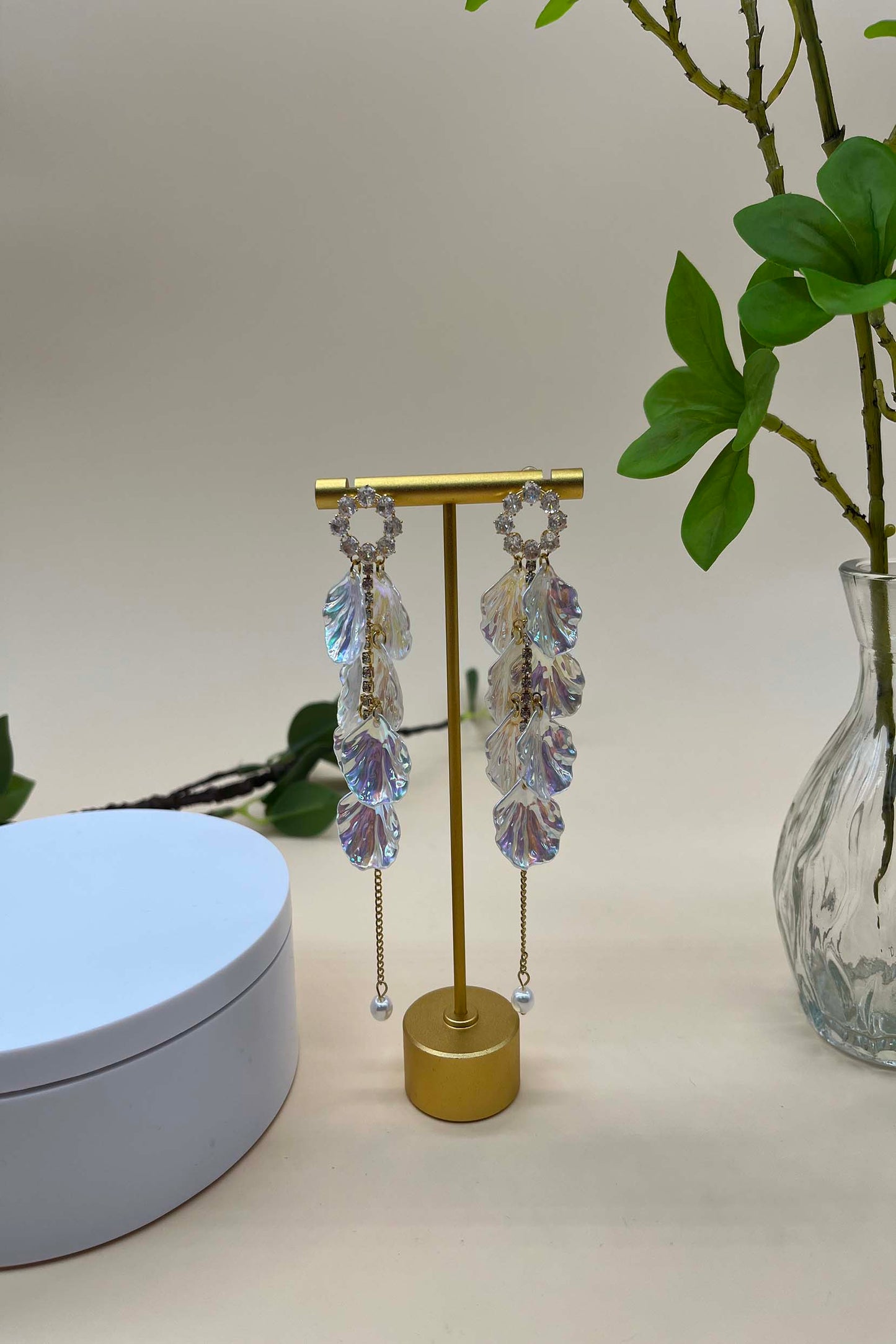CE0152 タッセルピアス/イヤリング　アクセサリー