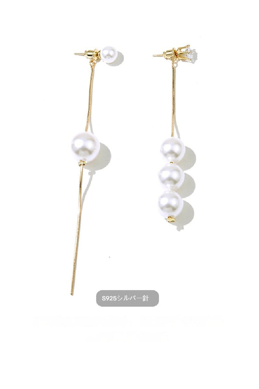 614180779618 ピアス　パール　ウエディング小物