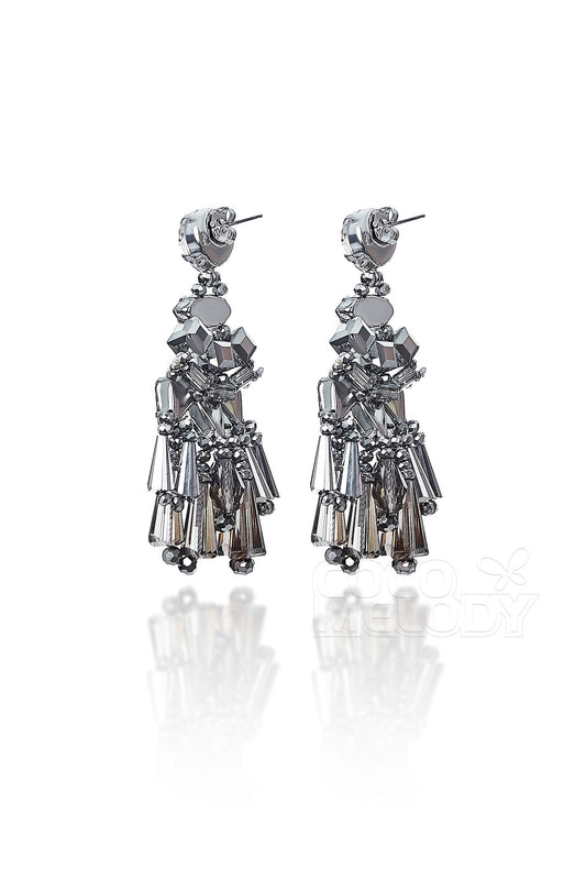 HG18017　ピアス　ラインストーン　パーティー　ウェディング小物　アクセサリー
