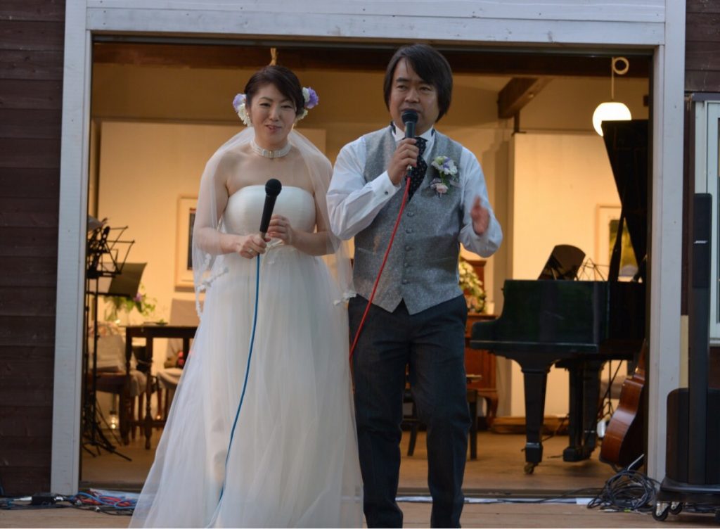 長野県小諸市 個人の別荘　結婚式　ハウスウェディング