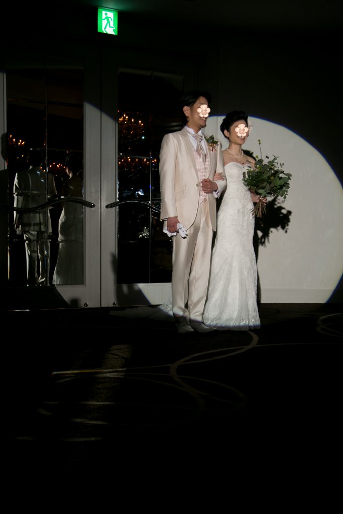 ANAクラウンプラザホテル グランコート 金山　結婚式　ウェディングドレス　マーメイド
