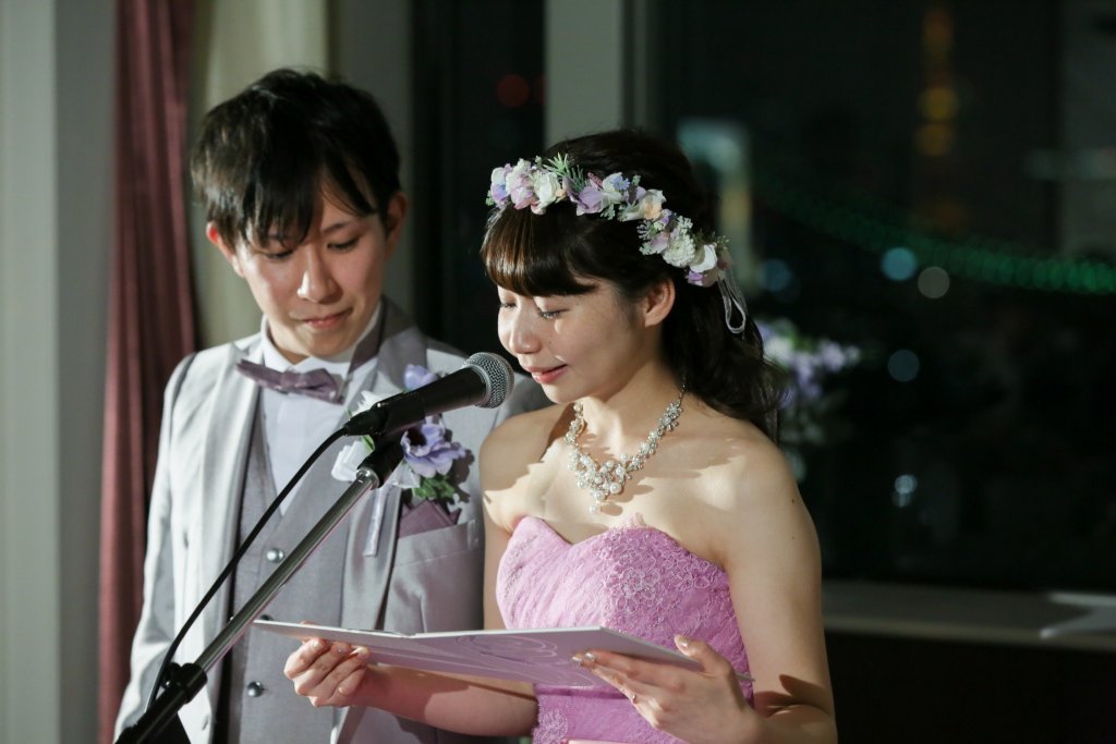 グランドニッコー東京台場　結婚式　カラードレス